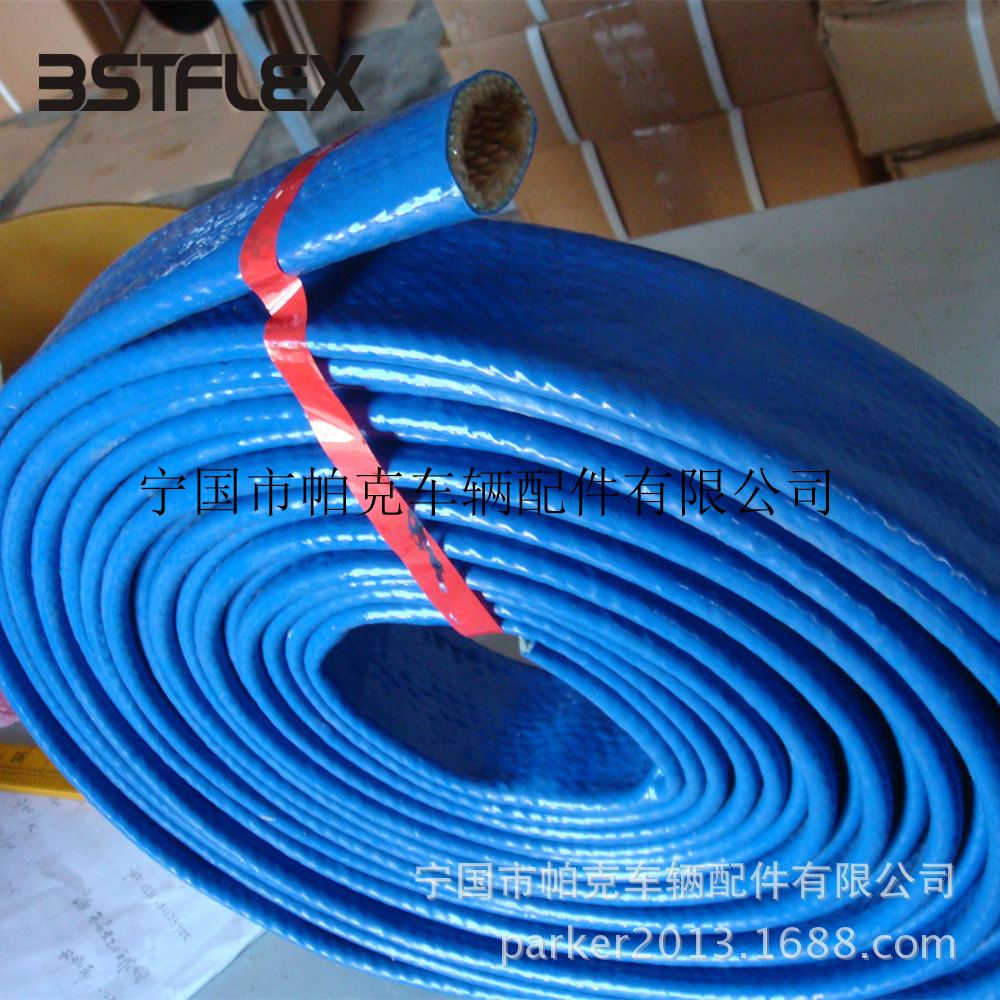 可拆式防火套管玻璃纤维耐火护套管液压管耐热护套防火阻燃套管