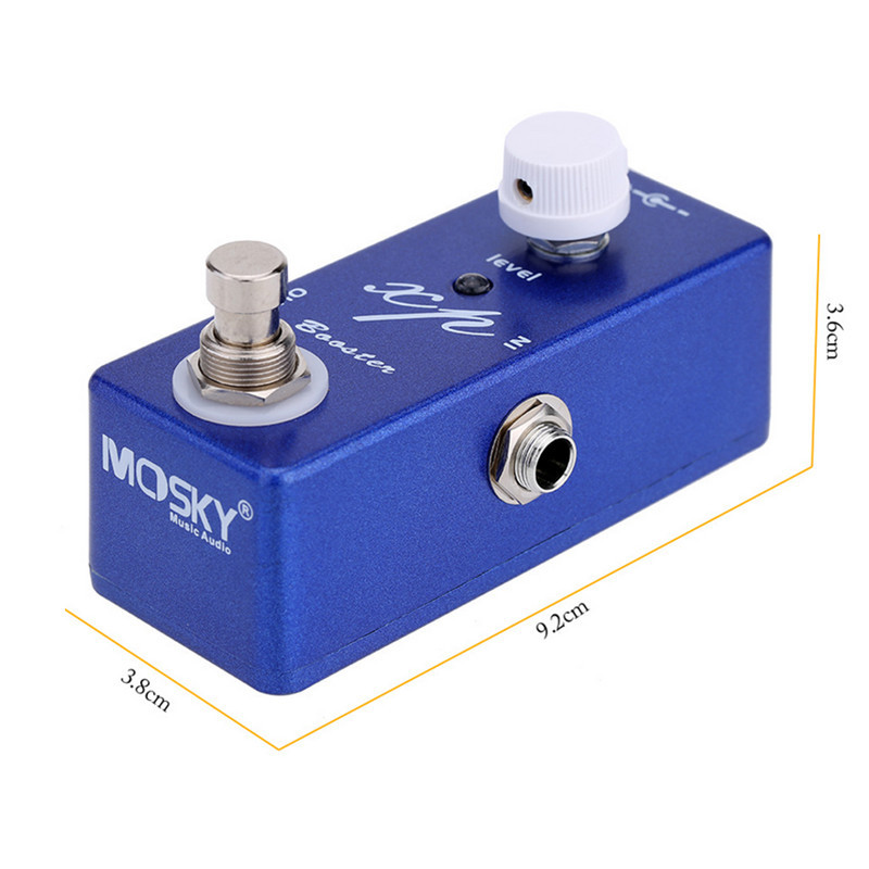 MOSKY XP BOOSTER instrumento musical efecto de guitarra mini sobrecarga fabricante al por mayor