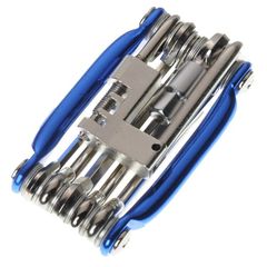 Portable Bike Repair Tools, Multifunctional Bike Repair Kit with Chain Cutter and Removal Tools