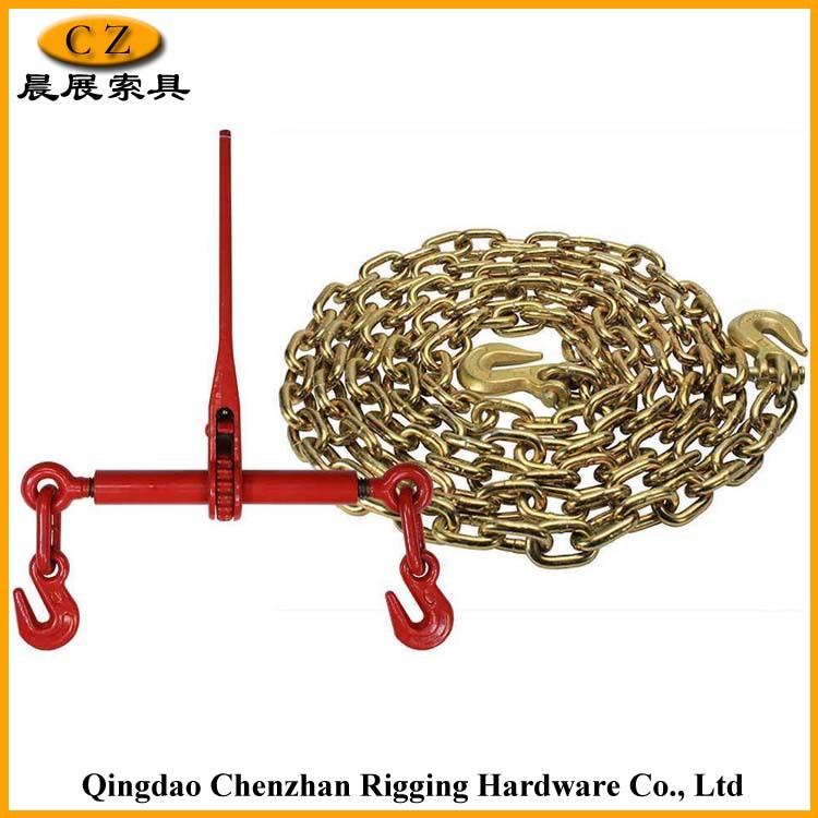直发链条捆绑拉紧器加固索具锻造碳钢美式棘轮封车器 量大从优