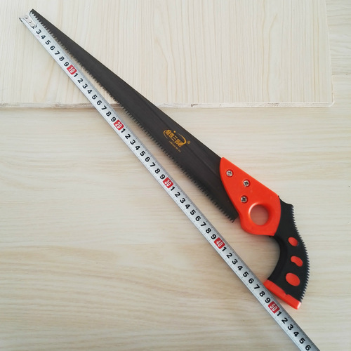 Garden agricultural tools decoration wall saw two-color rubber handle sharp tail opening fast sawing fruit branches phoenix tail chicken tail saw
