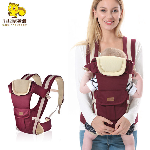 Small Squirrel Baya Baby Products Infant Carrier Multi-functional Summer Carrier All-Season Carrier Direct Manufacturer Supply