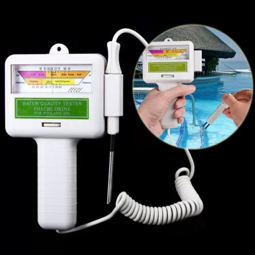 В наличии оптом PC101 тестер качества воды в бассейне PH тестовая Ручка детектор качества хлора воды
