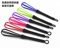 Hair dyeing cream color mixer hand-pressed semi-automatic egg beater tool hair dyeing cream mixing stick