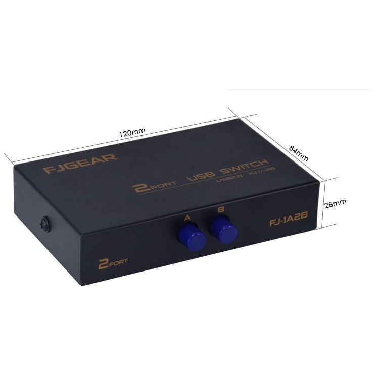 Заводская прямой поставка Фэнцзя (Fengjie) 2 USB совместное устройство печати USB переключатель принтера принтер 1A2B USB один зажигание два