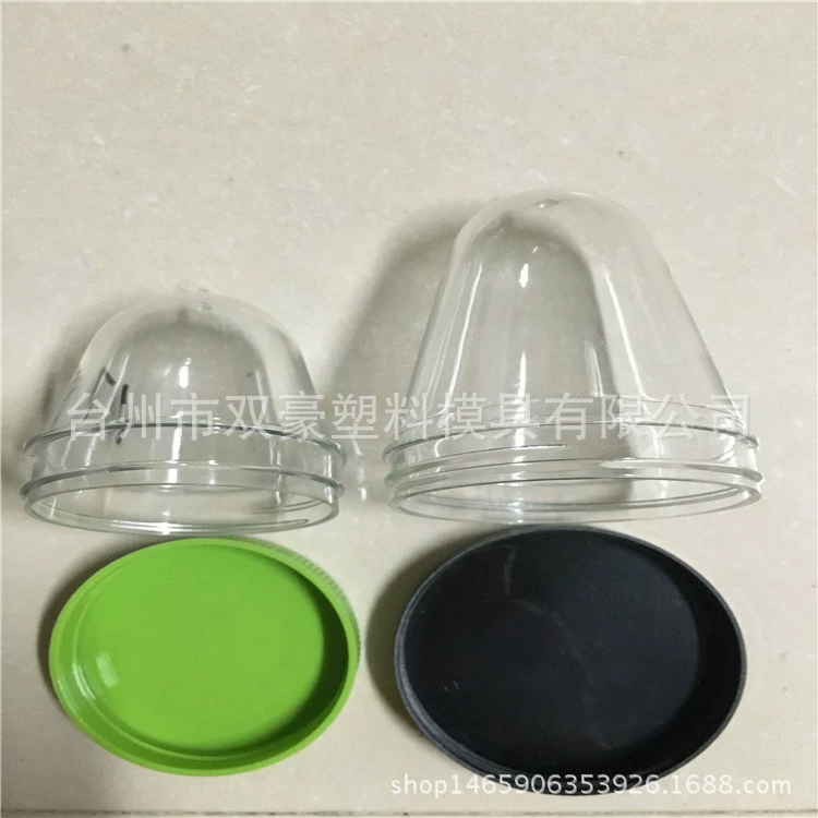 Фабрика оптовой поставки 60 мм 65 мм 58 мм каждая спецификация ПЭТ небольшой широкий рот бутылки эмбриона трубки с резьбовой плоской крышкой