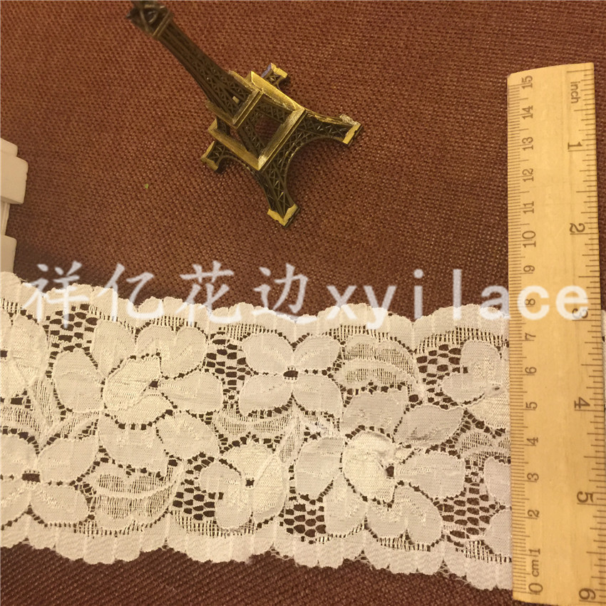 现货供应 DIY 弹力花边 服装内衣文胸童装辅料 低价批发