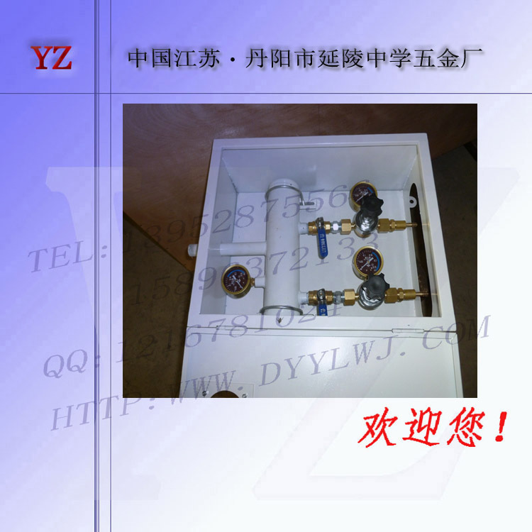 氩气终端箱 氧气氮气二氧化碳接头箱 氧气丙烷乙炔点阀箱厂家直供