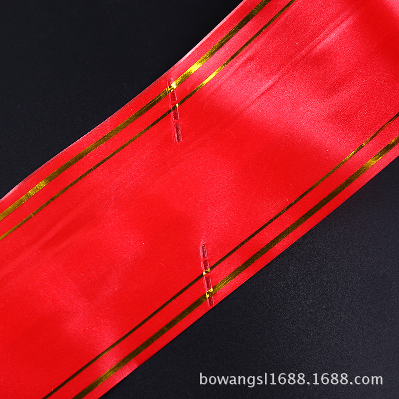 Fábrica directa apertura flor cesta tirar flor 5 pies grande rojo oro borde apertura banner escritura cinta flor tienda envío gratuito