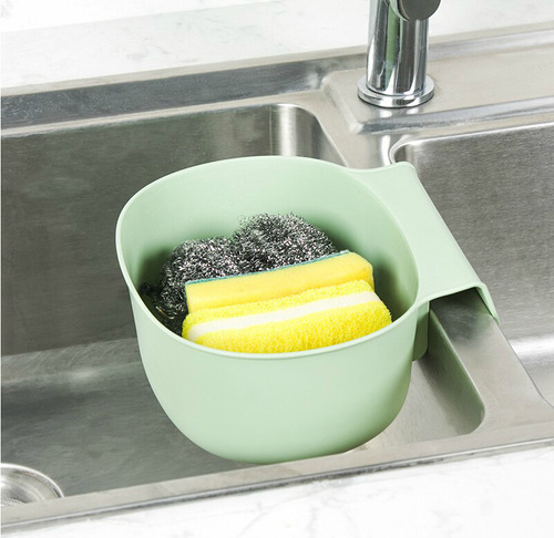 Naguo solid color kitchen non-marking cabinet door storage box multi-purpose vegetable and fruit basin door-mounted debris bucket trash can