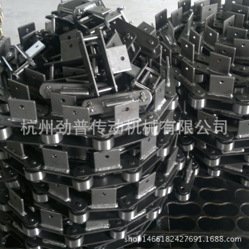 厂家供应焊接弯板输送链 工业专用弯板链 重载地拖链条 高强度链