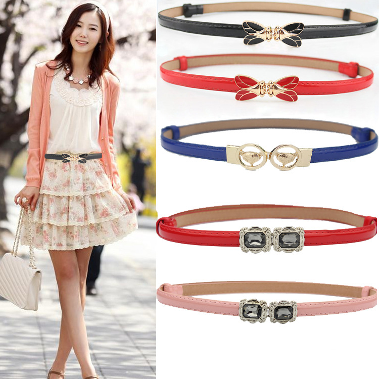Cute belt with bow