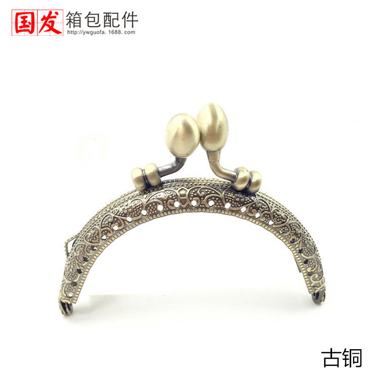 Cabeza de automóvil en relieve semicircular de 8,5 CM cabeza de capullo boca oro bronce, plata, oro claro