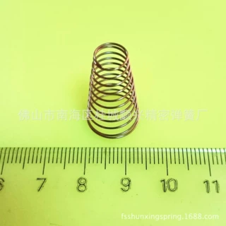 厂家定制 各种规格塔簧 锥形弹簧 压缩弹簧 螺旋弹簧