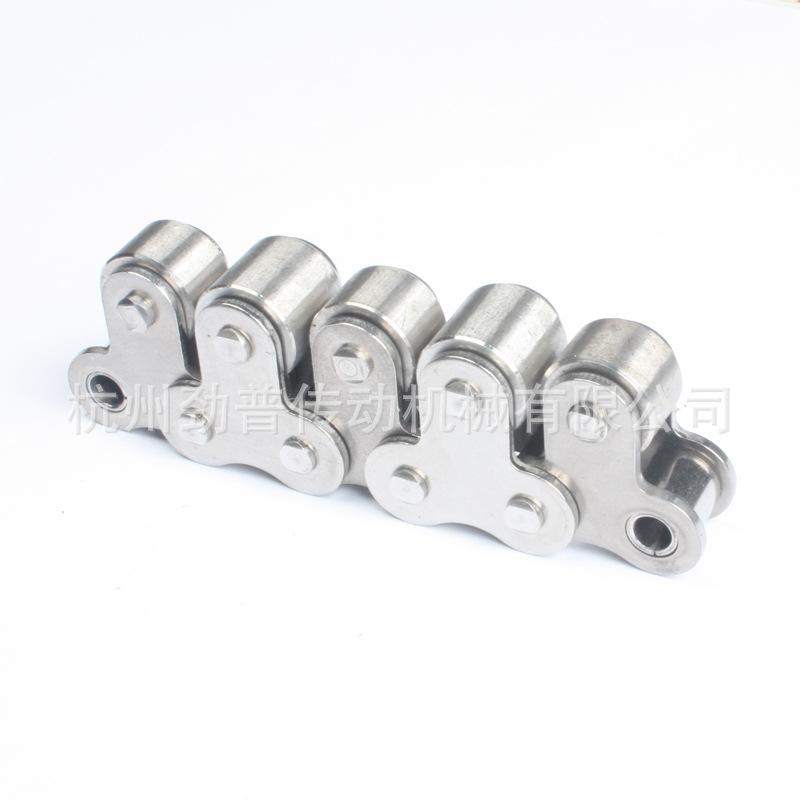 生产销售不锈钢双侧滚轮轴承链条 侧滚轮链条顶滚轮链条