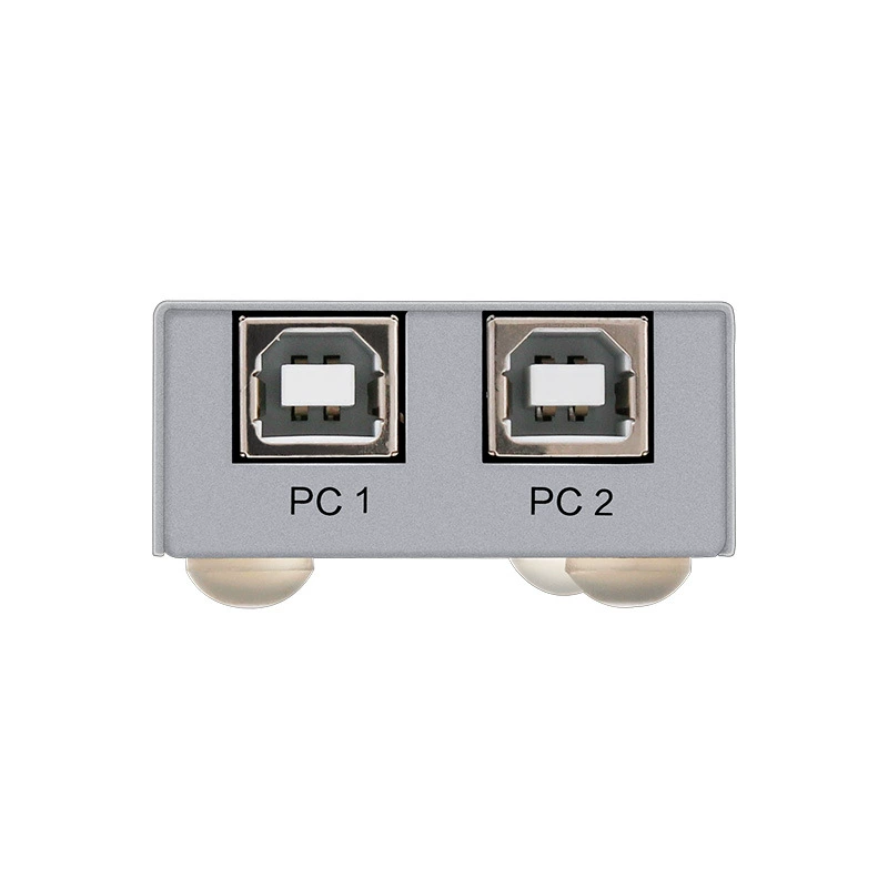 USB-подключатель принтера 2 в 1 и 1 вых, сенсорное управление, переключение USB2.0 принтер share 2 входа 1 выход