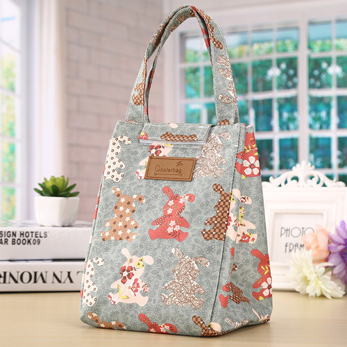 Portable Insulated Lunch Bag, Korean Style Handheld Ice Bag, Insulated Outdoor Meal Box, Picnic Bag, Insulated Bag for Office Workers, Lunch Bag