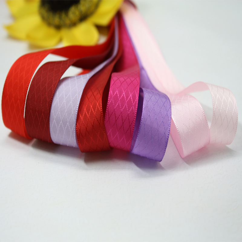 姚明织带38mm服装辅料菱形带缎带礼品饰品DIY丝带服饰配件000-275