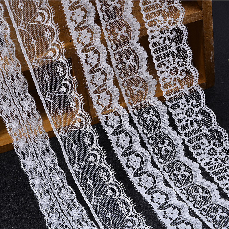 厂家直销无弹蕾丝花边 手工服装饰品配件洛丽塔内衣DIY辅料批发