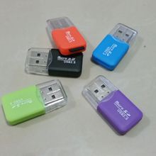【迷你冰爽TF读卡器】厂家批发TF卡读卡器USB2.0