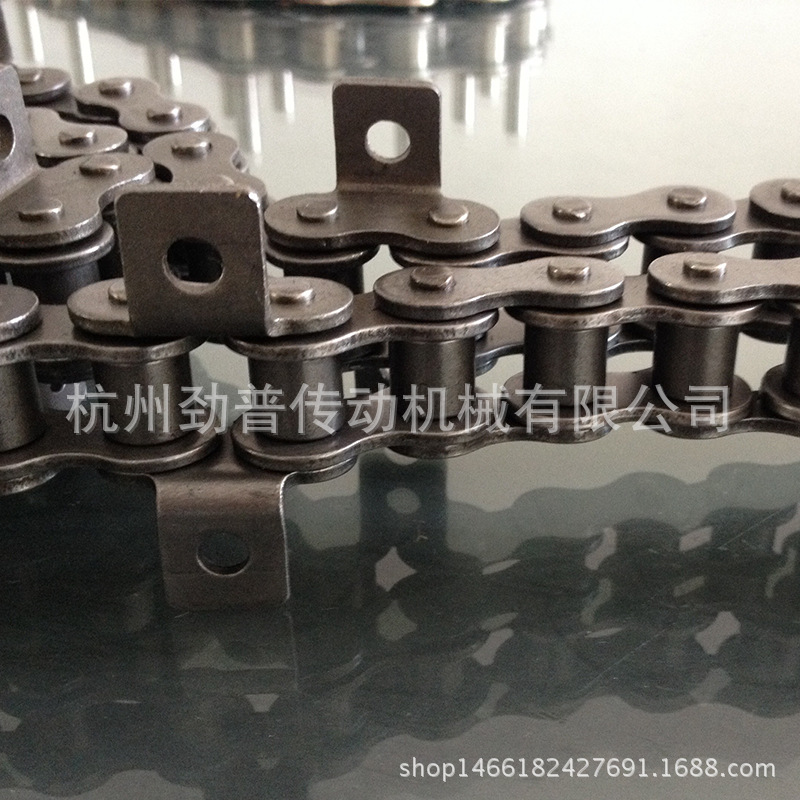 生产厂家批发 B系列精密链条滚子链 5分链条 10A-1 工业弯板链条