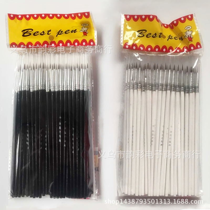 High-Quality Line Drawing Pen from the Source Manufacturer, Oil Painting Nylon Bristle Wooden Handle Fine Line Pen, Extra Fine Nail Art Gouache Acrylic Dotting Pen High-Quality Line Drawing Pen from the Source Manufacturer, Oil Painting Nylon Bristle Wooden Handle Fine Line Pen, Extra Fine Nail Art Gouache Acrylic Dotting Pen