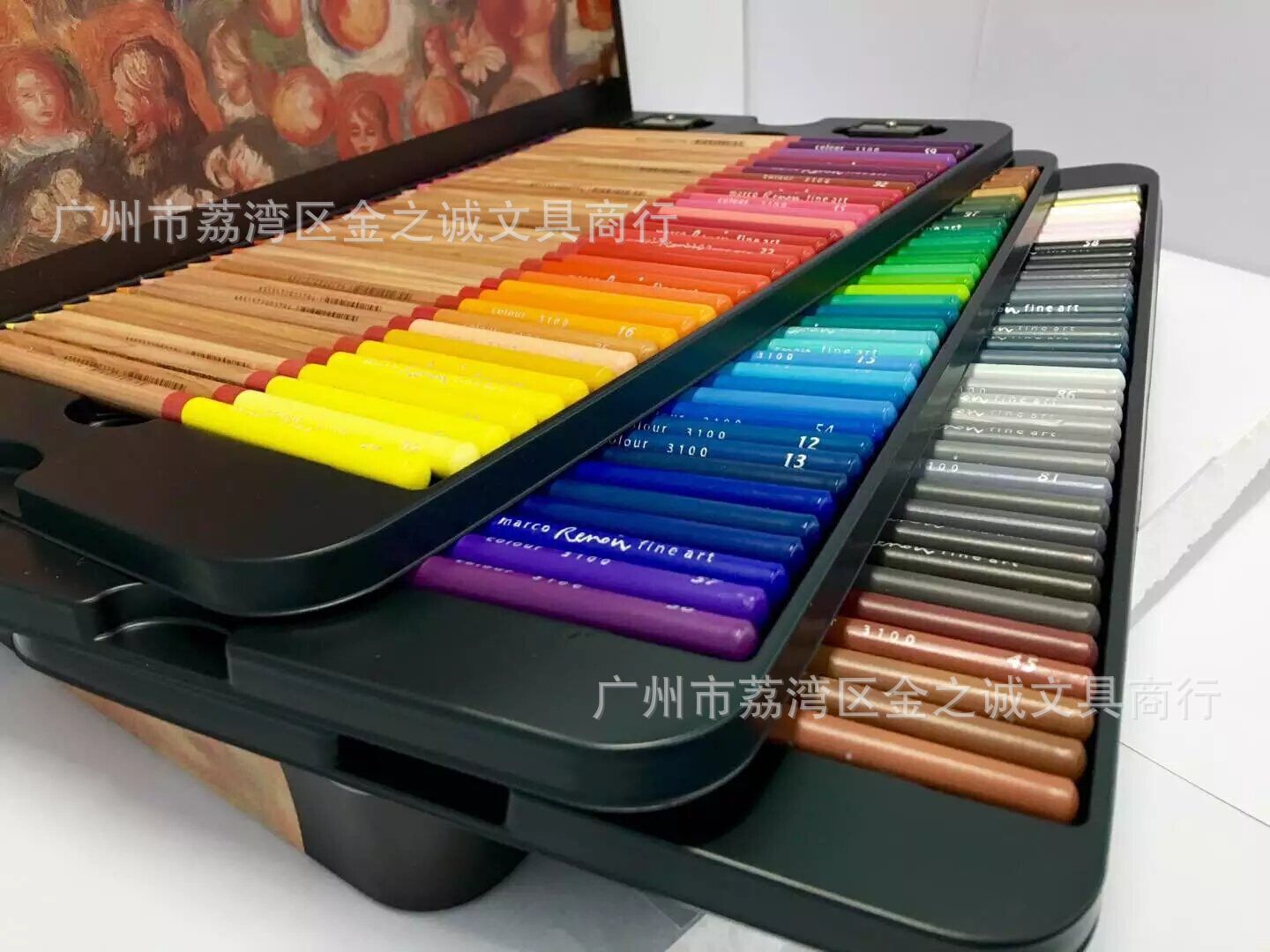 MARCO Renoir 3100-100/120 lápiz de color aceitoso plomo Classic