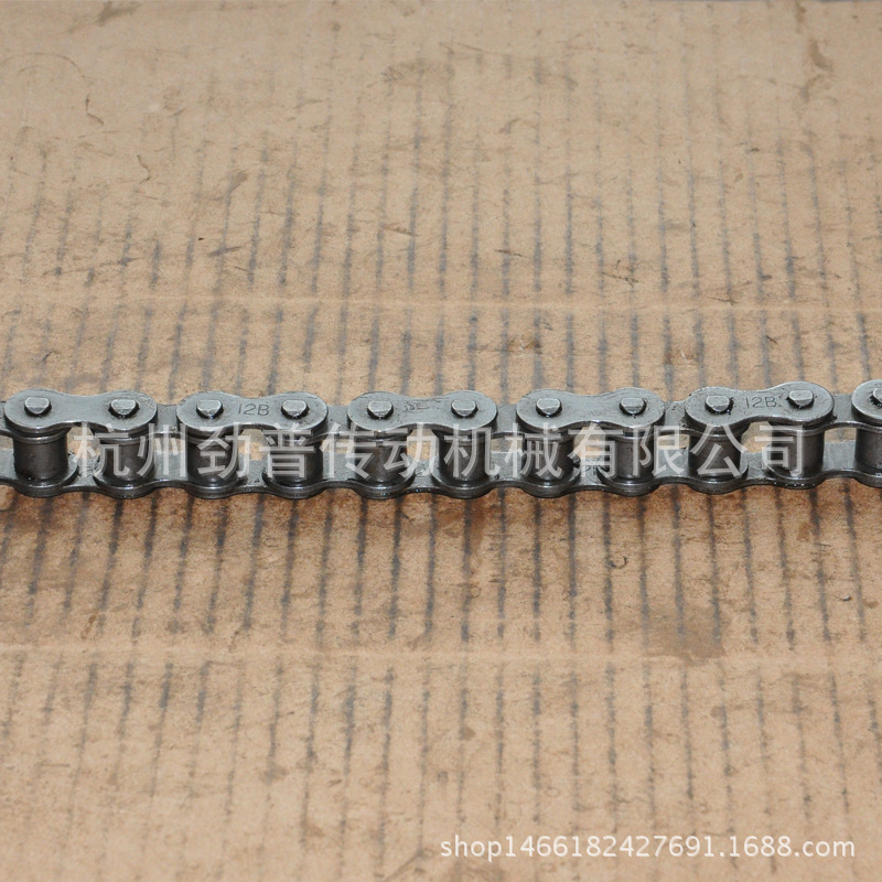 12B-1 链条厂家生产 B系列精密链条滚子链 工业链条 传动链条