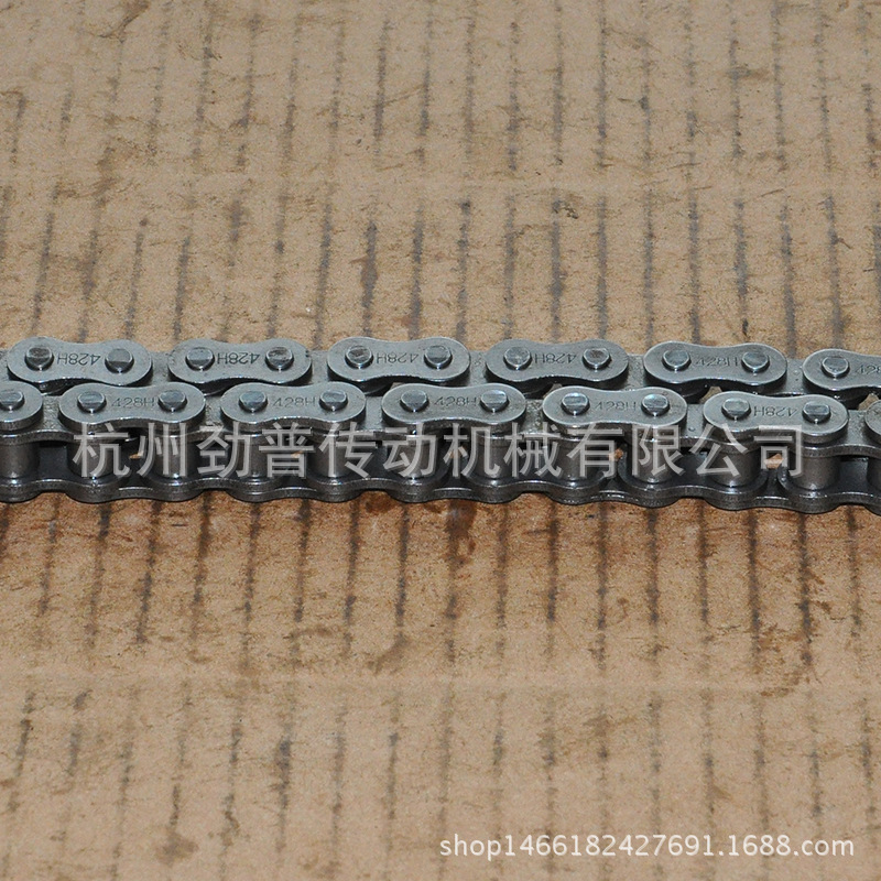 厂家生产高品质链条 摩托车链条428H 价格优惠E18❇