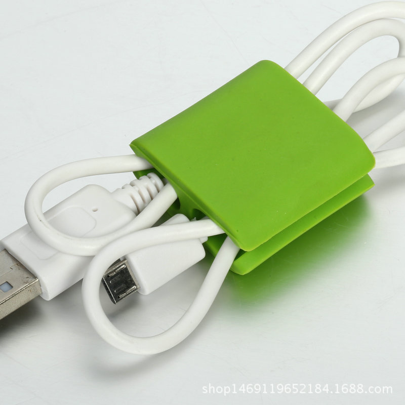 厂家直销大号2个套饼干绕线器电源线卷线防缠绕线缆整理充电线