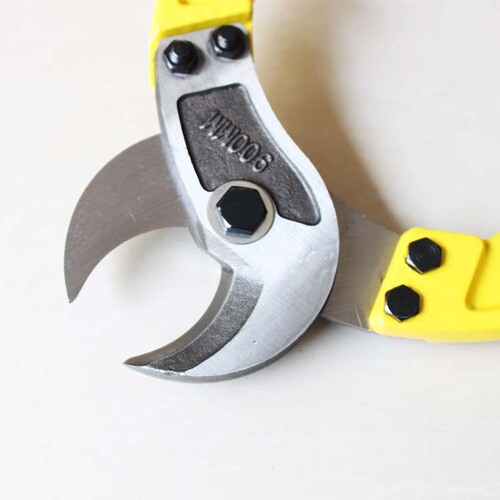 Qinuo labor-saving cable cutter manual long wire cutter neutral heavy-duty electrician double-handled thick wire cutter large cable cutter
