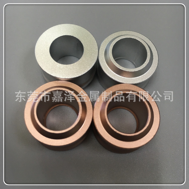 T6 6061铝衬套加工 数控车机车削 铝环套筒