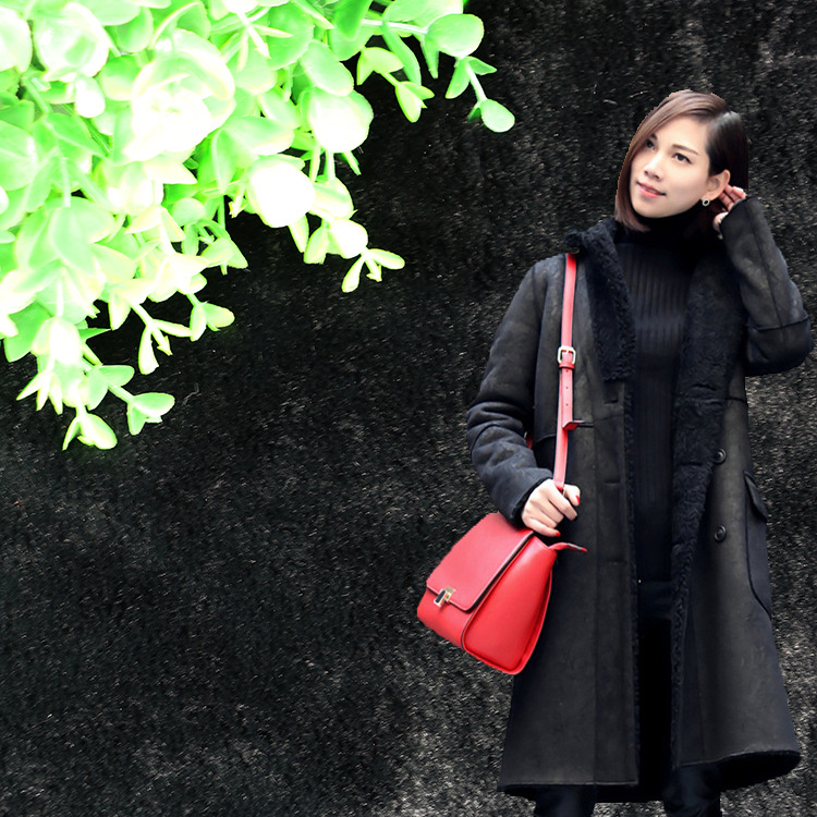 厂家直销 麂皮绒复合仿兔毛 仿皮毛一体时尚大衣女装童装面料批发