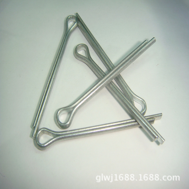 供应开口销 镀锌开口销 发夹销1.4*50