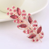 Big crystal, hairgrip, ponytail, hairpins, hair accessory, Korean style, flowered, wholesale, simple and elegant design