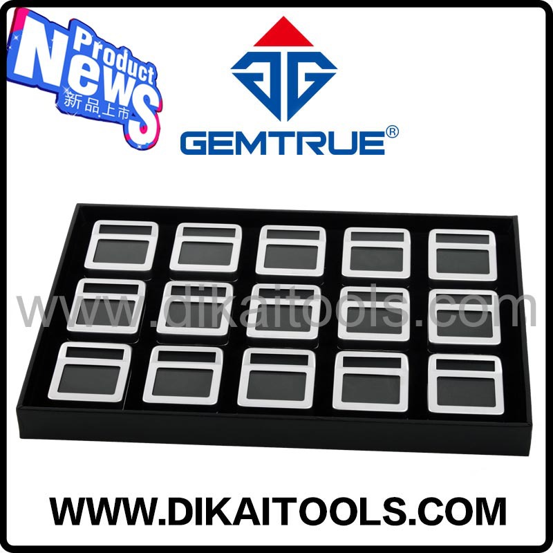 新款银色裸钻盒 钻石盒 珠宝盒 彩宝盒 宝石盒 彩石盒