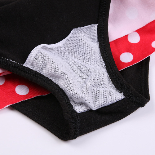 Infant swimsuit split cute polka dot briefs 0-3 years old princess baby girl hot spring swimsuit set wholesale