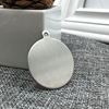 Matte pendant stainless steel engraved, wholesale, Birthday gift