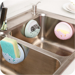 創意時尚衛生間強力吸盤肥皂盒 浴室簡約香皂盒 壁掛式瀝水肥皂架