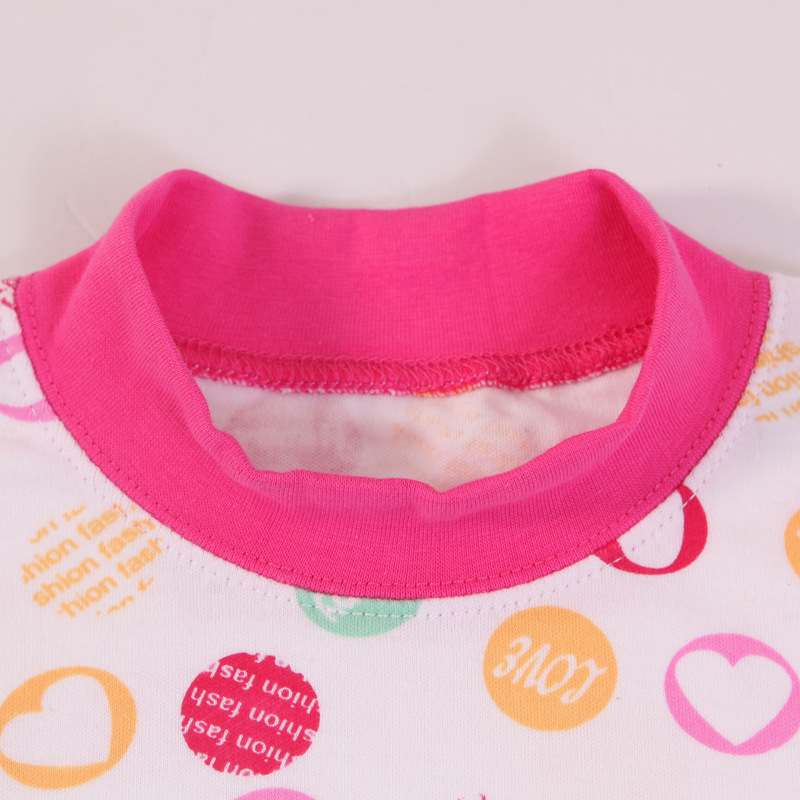 2023 ropa interior infantil traje de algodón medio y grande ropa de otoño para niños pantalones largos conjunto ropa interior para niños suéter de algodón puro algodón