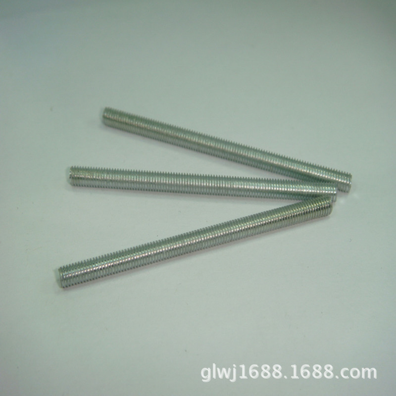 现货牙条螺栓 螺杆 M6*20