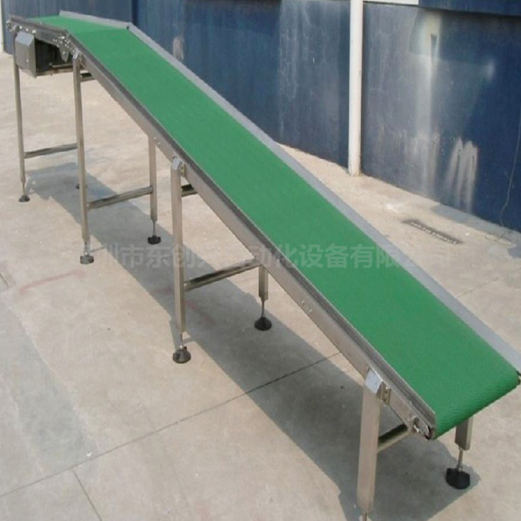 物流皮带输送机食品包装流水线传送带小型输送带爬坡提升机