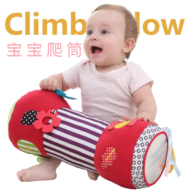 Bebé gateando almohada bebé almohada adulto se puede utilizar como coche cuello almohada recién nacido práctica cabeza gateando suministro directo de fábrica
