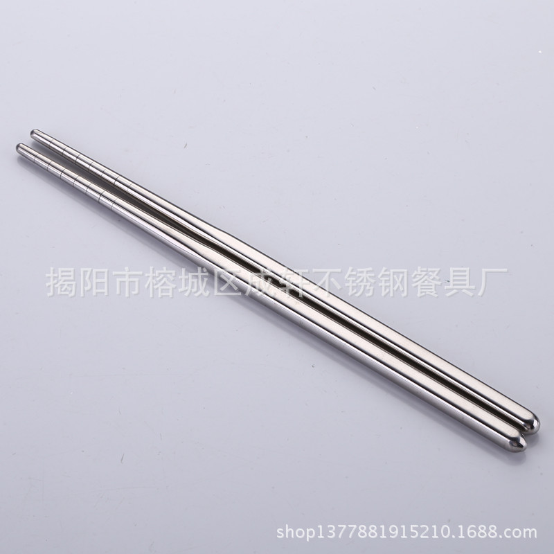 Suministro de acero inoxidable no magnético 6,5 cm 19 larga rueda de cáñamo cuerpo ligero hilo cuadrado simple y doble palillos desnudos