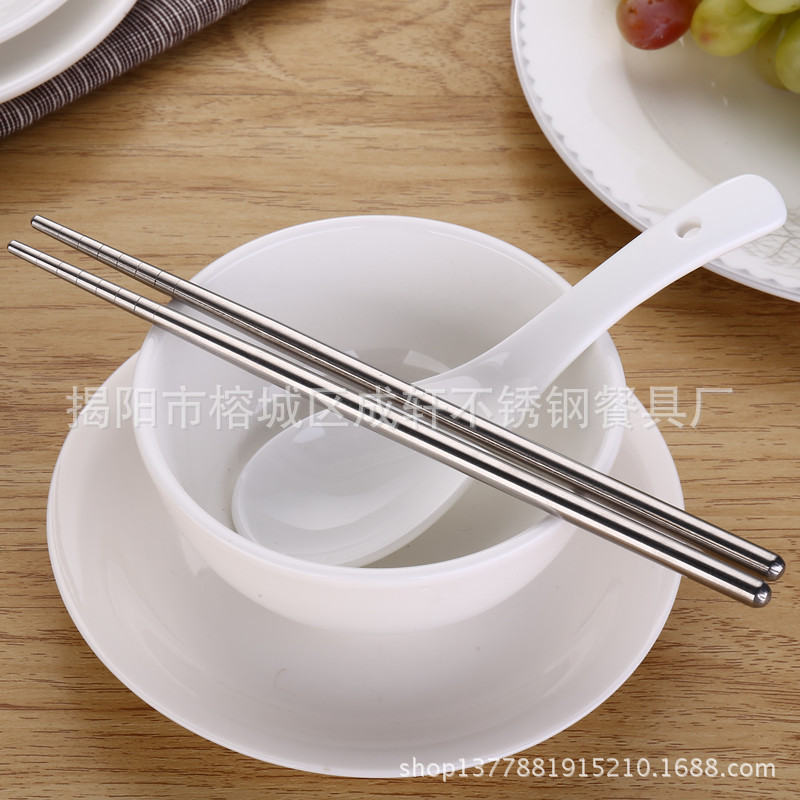 Suministro de acero inoxidable no magnético 6,5 cm 19 larga rueda de cáñamo cuerpo ligero hilo cuadrado simple y doble palillos desnudos