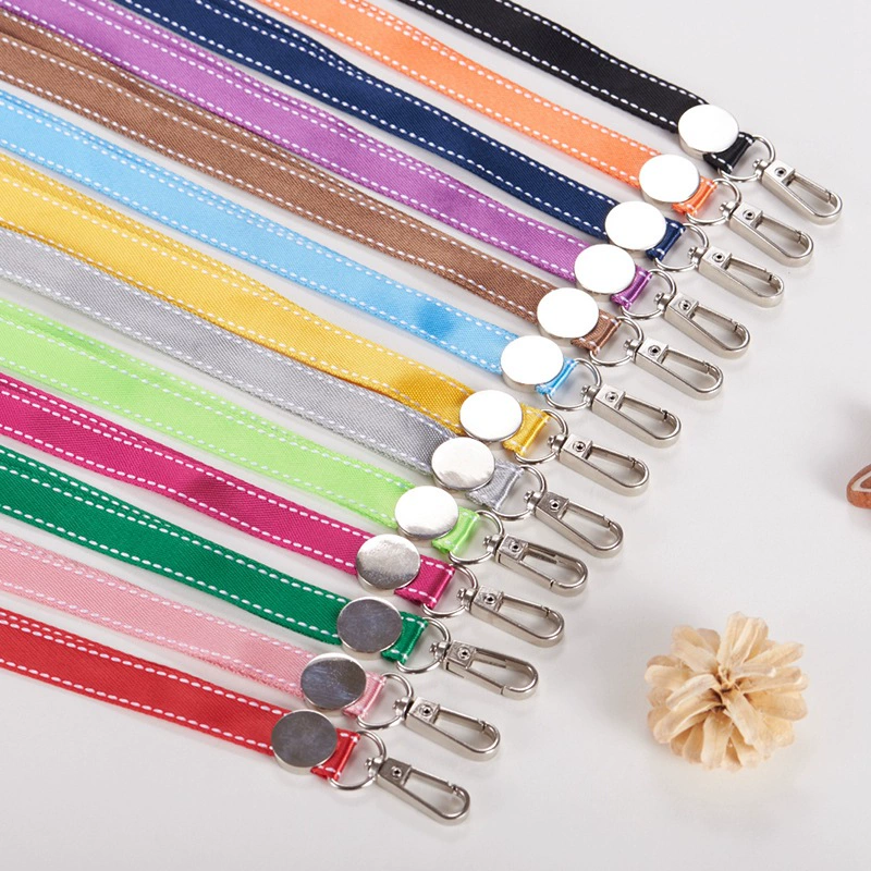 Metal long strap, 1.5cm, polyester