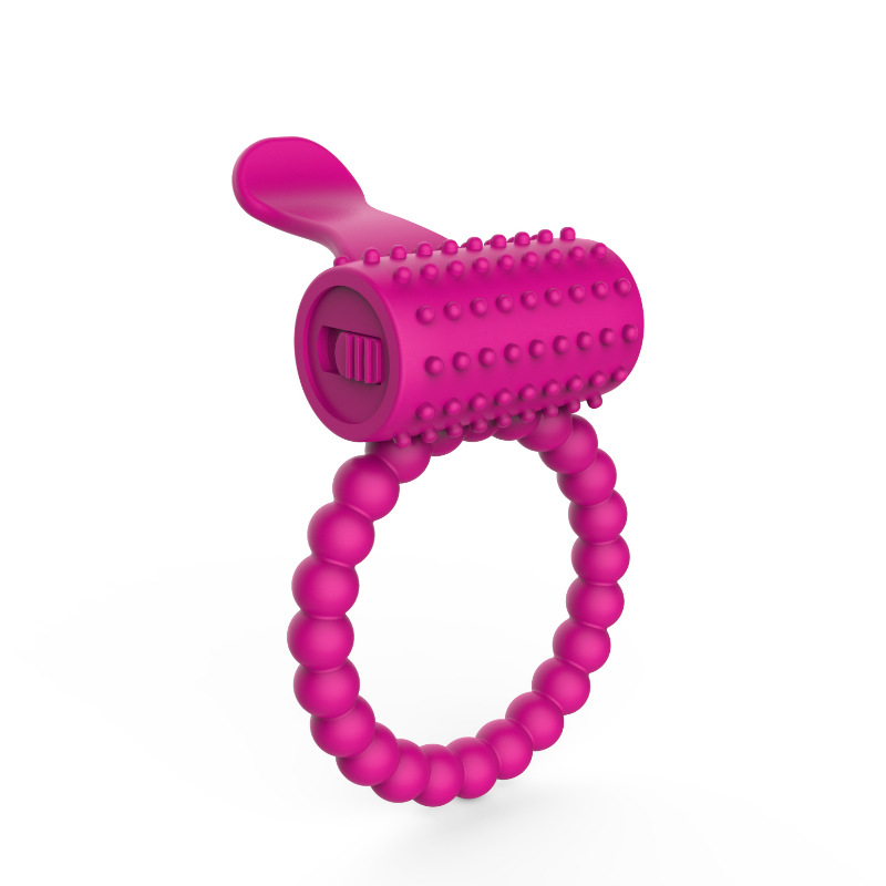 Juguetes adultos del sexo fábrica al por mayor de la masturbación masculina bloqueo esencia manga pene anillo vibración Cristal Silicona