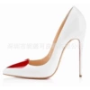 302-30 white patent leather