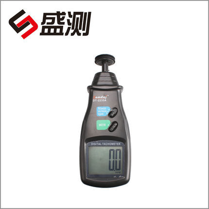 DT2235A线速计 接触式转速表 手持式电子数显测速仪