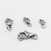 Titanium Steel 316L lobster buckle AL series lobster buckle head tail welding ring high -end polishing deduction wholesale